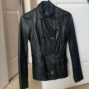 A/X Armani Exchange 100% Leather Jacket XS